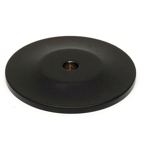 Knob Backplate Traditional 1-1/2-in in Matte Black Knob Backplate Traditional 1-1/2-in in Matte Black