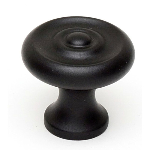 Knob Traditional 1-in in Matte Black Knob Traditional 1-in in Matte Black