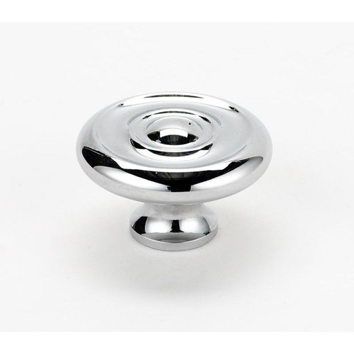 Knob Traditional 1-3/4-in in Polished Chrome Knob Traditional 1-3/4-in in Polished Chrome