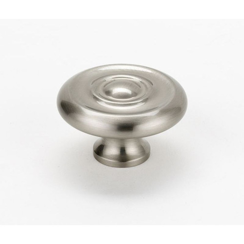 Knob Traditional 1-3/4-in in Satin Nickel Knob Traditional 1-3/4-in in Satin Nickel