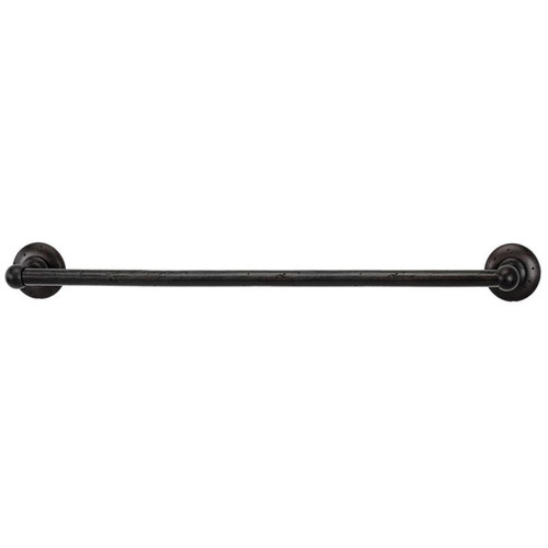 Bath Rustic Towel Bar in Dark Bronze Bath Rustic Towel Bar in Dark Bronze