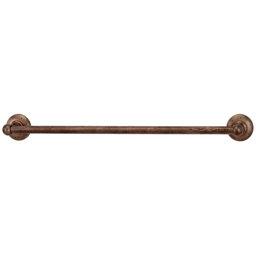 Bath Rustic Towel Bar in Rust Bronze Bath Rustic Towel Bar in Rust Bronze