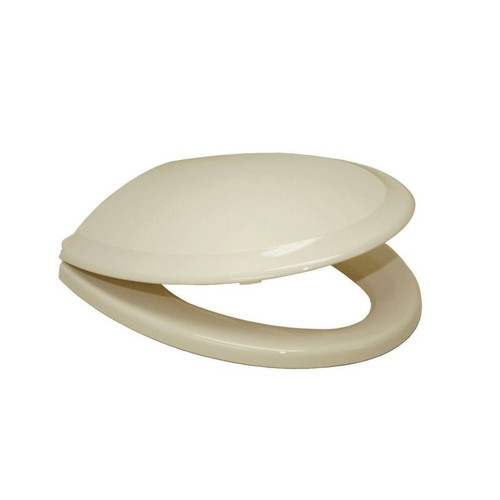 Elongated Closed-Front Toilet Seat and Lid with Technology in Bone