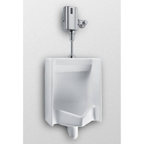 1 GPF 3/4" Top Spud Wall Mounted Urinal with Electronic in Cotton