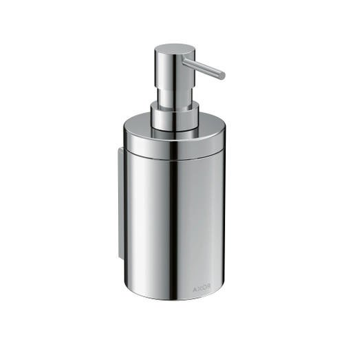 Universal Circular Soap Dispenser in Chrome