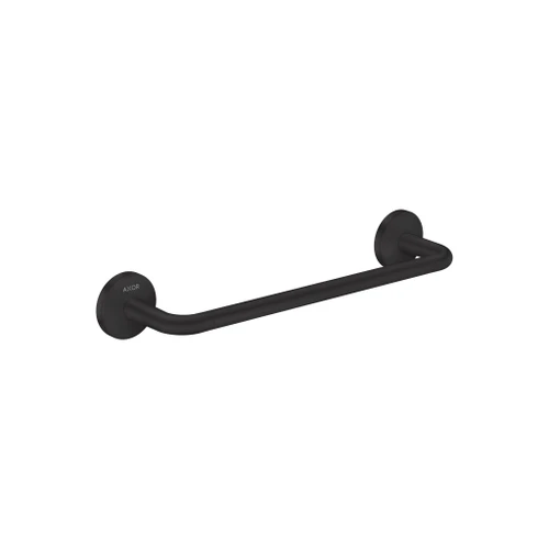 Universal Circular Towel Bar, 12" in Matte Black