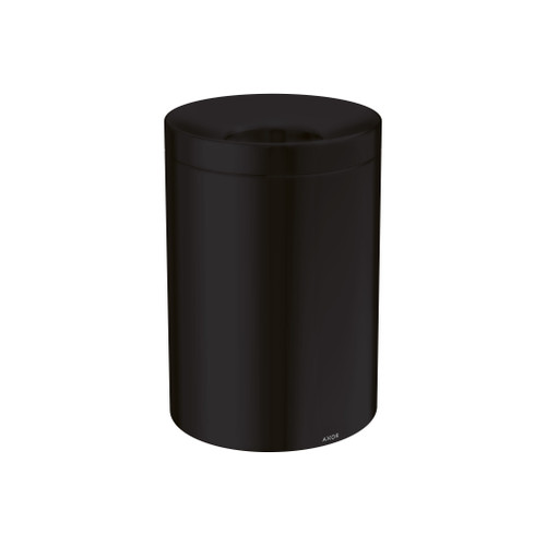Universal Circular Waste Bin in Matte Black