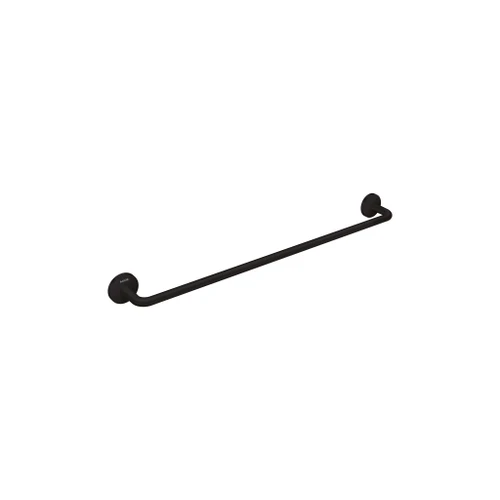 Universal Circular Towel Bar, 24" in Matte Black
