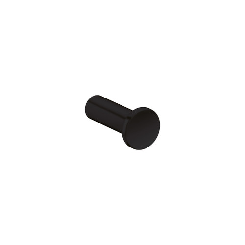 Universal Circular Small Hook in Matte Black