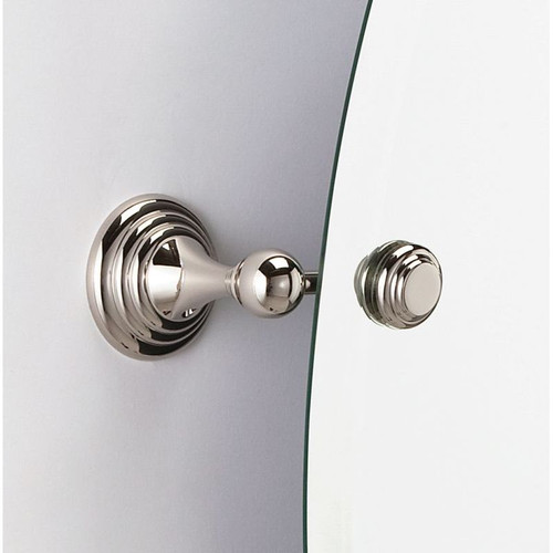 Adjustable Mirror Brackets Traditional in Polished Nickel