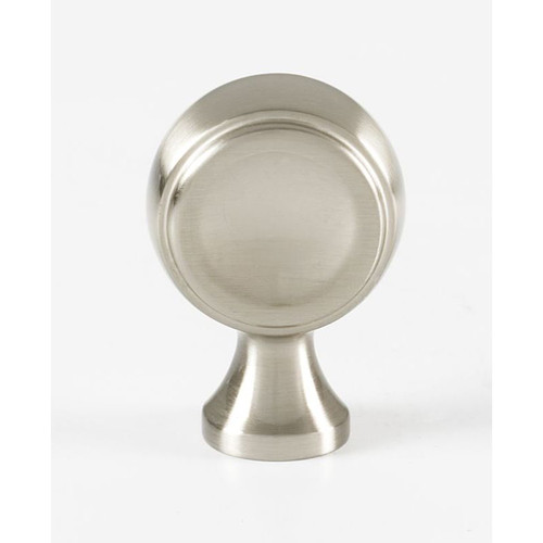 Knob Transitional 7/8-in in Satin Nickel