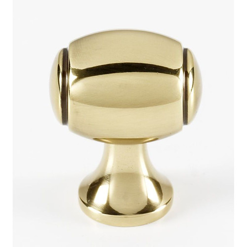 Knob Transitional 1-in in Polished Antique