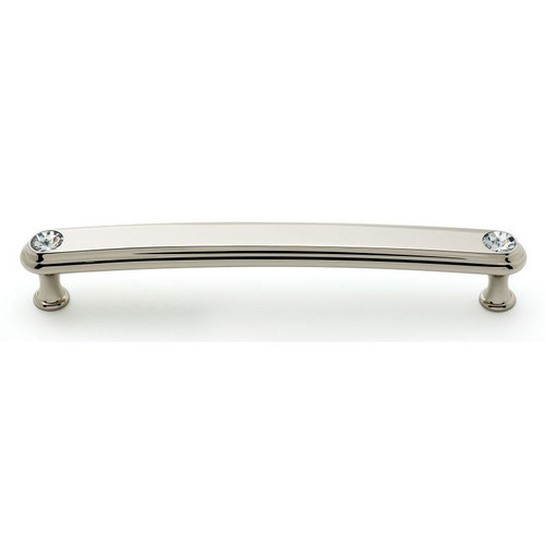 Crystal C211-6-PN Pull Traditional in Polished Nickel