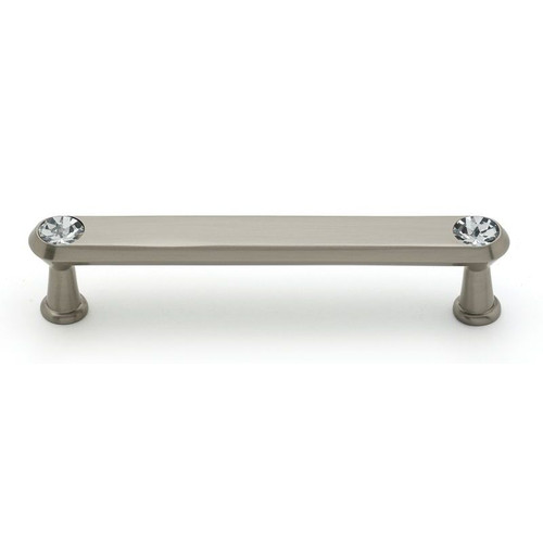 Crystal C214-4-SN Pull Traditional in Satin Nickel