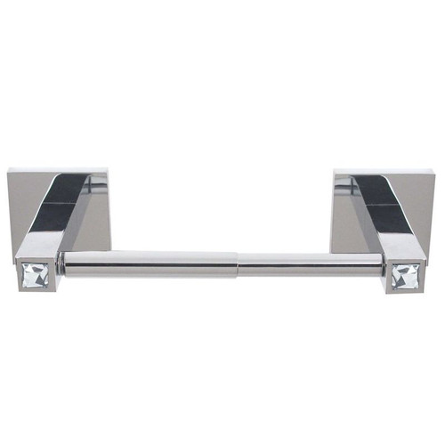 Alno Contemporary II Crystal C8460-PC Modern Tissue Holder in Polished Chrome Alno Contemporary II Crystal C8460-PC Modern Tissue Holder in Polished Chrome