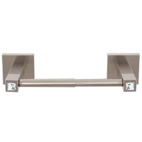 Alno Contemporary II Crystal C8460-SN Modern Tissue Holder in Satin Nickel Alno Contemporary II Crystal C8460-SN Modern Tissue Holder in Satin Nickel