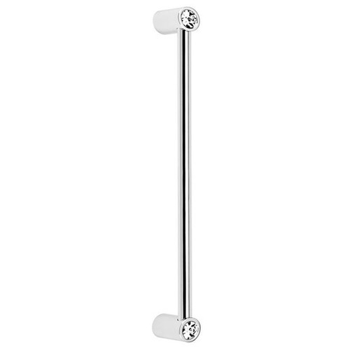 Alno Contemporary Crystal CD715-8-PC Appliance Pull Modern in Polished Chrome Alno Contemporary Crystal CD715-8-PC Appliance Pull Modern in Polished Chrome