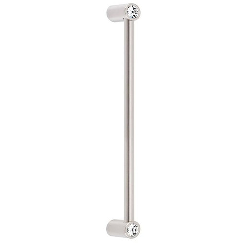 Alno Contemporary Crystal CD715-8-SN Appliance Pull Modern in Satin Nickel Alno Contemporary Crystal CD715-8-SN Appliance Pull Modern in Satin Nickel