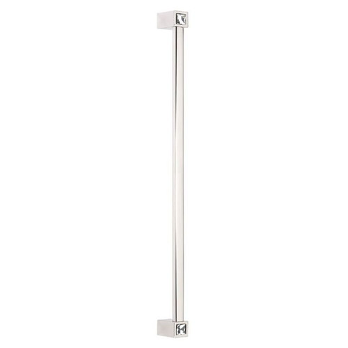 Contemporary Crystal CD718-12-PN Appliance Pull Modern in Polished Nickel