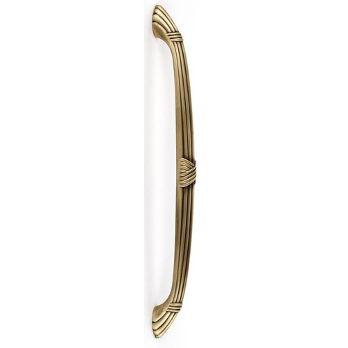 Alno Ribbon & Reed D112-18-AEM Appliance Pull Traditional in Antique English Matte Alno Ribbon & Reed D112-18-AEM Appliance Pull Traditional in Antique English Matte