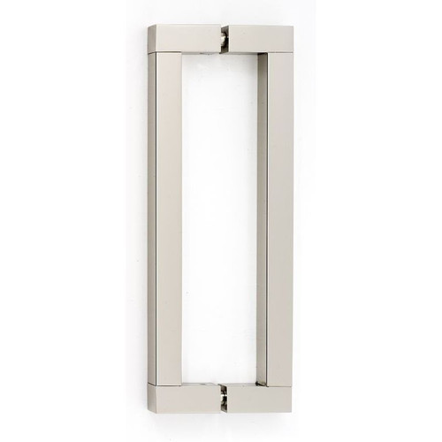 Alno Block G420-8-PN Back-to-Back Pull Modern in Polished Nickel