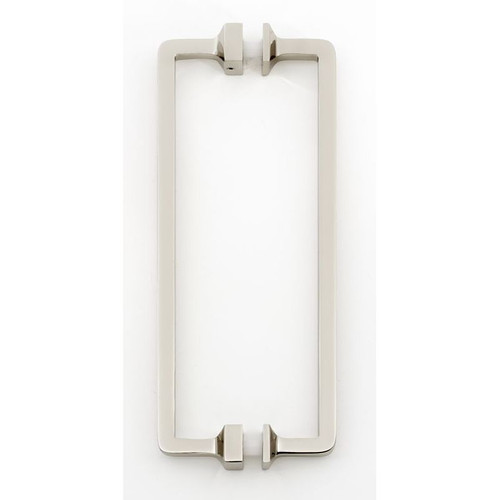 Back-to-Back Pull Modern in Polished Nickel