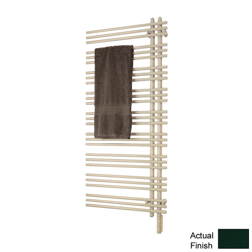 Electric Towel Radiator Direct Wire Right-Hand 69-in H x 23-in W Moss Green Electric Towel Radiator Direct Wire Right-Hand 69-in H x 23-in W Moss Green