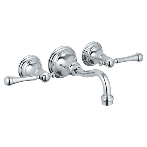 3-Hole Basin Mixer in Chrome