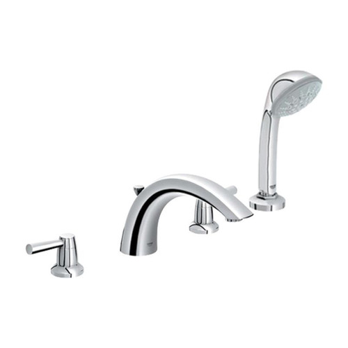 4-Hole Bath Combination in Chrome