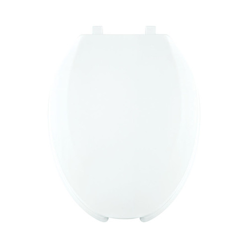 AMFR820STS-001 Plastic Elongated Toilet Seat in White