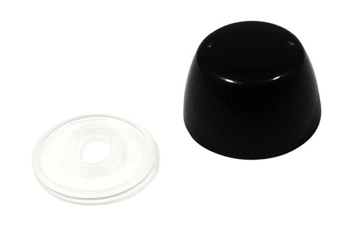 Bolt Cap and Base for All Bidet Models (except Mercer) in Ebony
