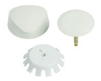 Trim Kit with Traditional Plastic Handle in Bone
