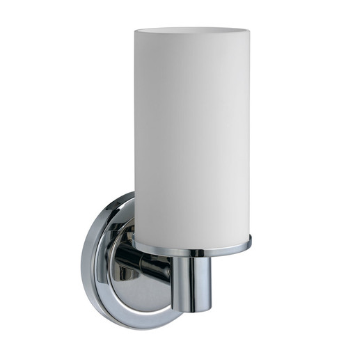 Single Sconce Bath Light in Chrome
