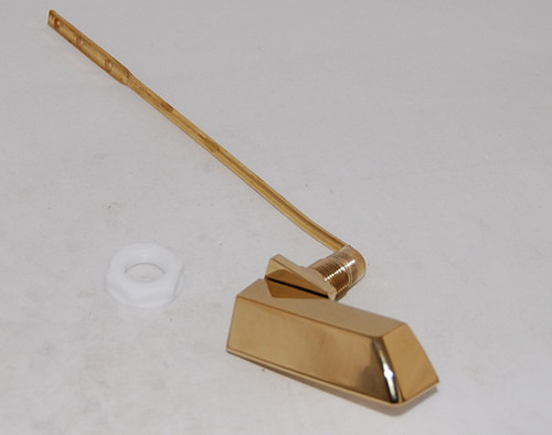 Trip Lever in Polished Brass