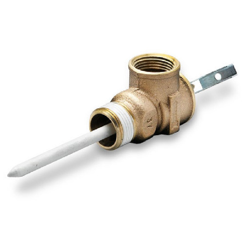 Residential TandP Relief Valve TP-102 2in Shank Fits All Models (Including Direct Vent) Residential TandP Relief Valve TP-102 2in Shank Fits All Models (Including Direct Vent)