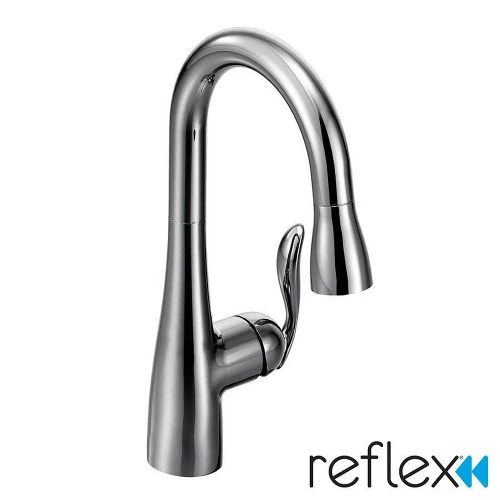 5995 Single Handle Pulldown Bar Faucet in Chrome