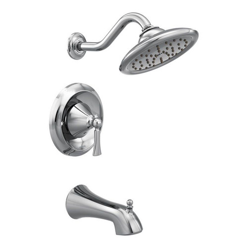 Moen T5503 Wynford Bath And Shower Faucet With Moen T5503trol Pressure Balanced Trim Moen T5503 Wynford Bath And Shower Faucet With Moen T5503trol Pressure Balanced Trim