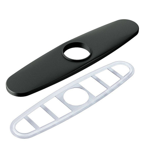 Escutcheon in Matte Black