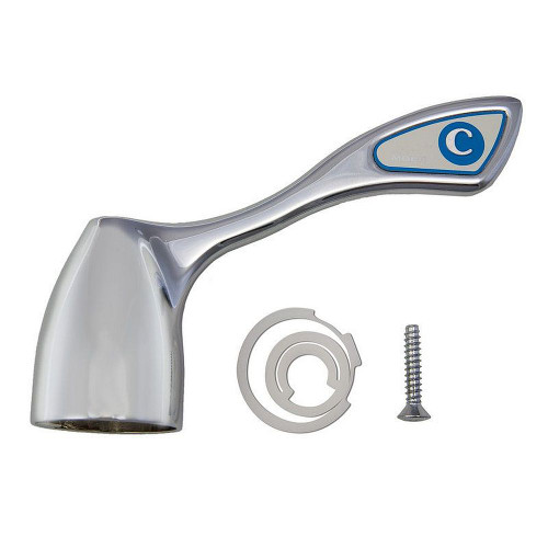 Wrist Blade Handle Kit for Cold Side in Chrome
