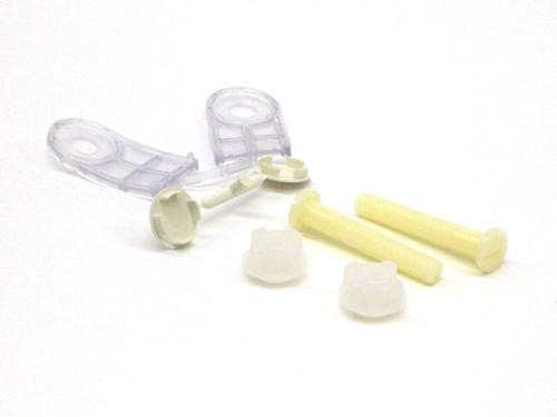 Mounting Hardware Set for Softclose Toilet Seat in Sedona Beige