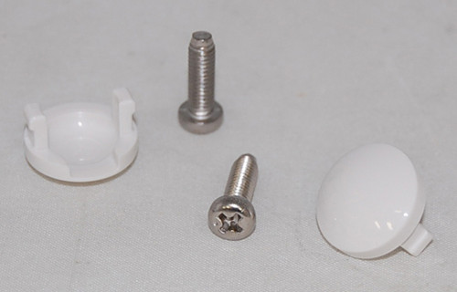 Washlet Bolt Cap Kit for 500 in Colonial White