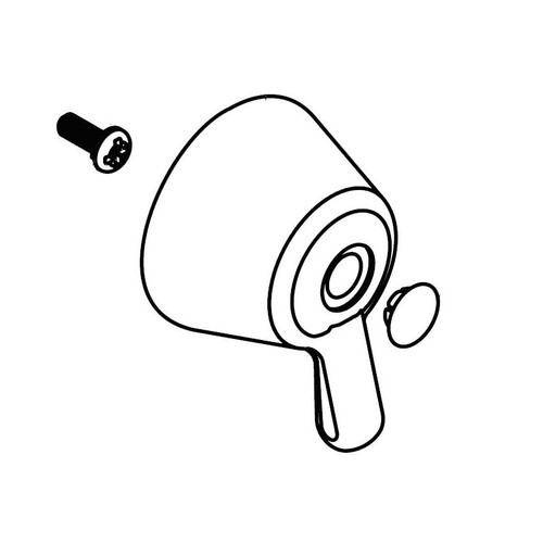 Lever Handle Kit in Polished Brass