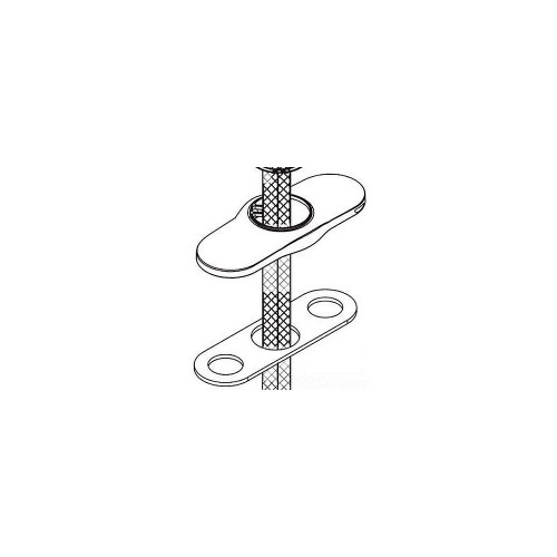 143324ORB Escutcheon in Oil Rubbed Bronze