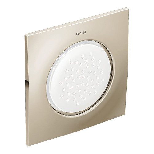 Square Escutcheon Ring in Nickel