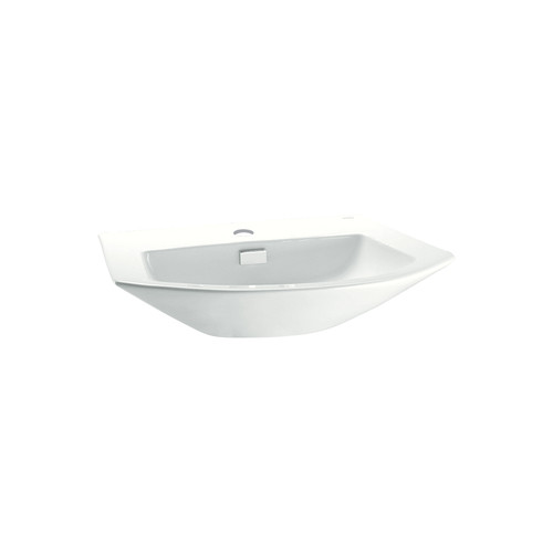 25-1/8-in Pedestal Bathroom Sink with Single Faucet Hole Drilled and Overflow, Less Pedestal in Colonial White 25-1/8-in Pedestal Bathroom Sink with Single Faucet Hole Drilled and Overflow, Less Pedestal in Colonial White
