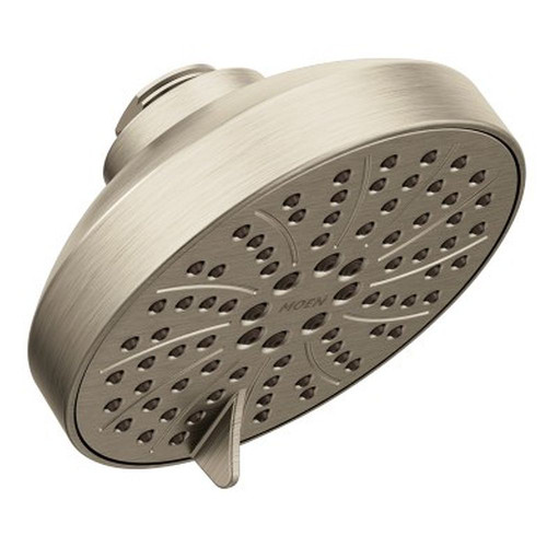 4.5" Six-Function Diameter Spray Eco-Performance Showerhead in Brushed Nickel 4.5" Six-Function Diameter Spray Eco-Performance Showerhead in Brushed Nickel