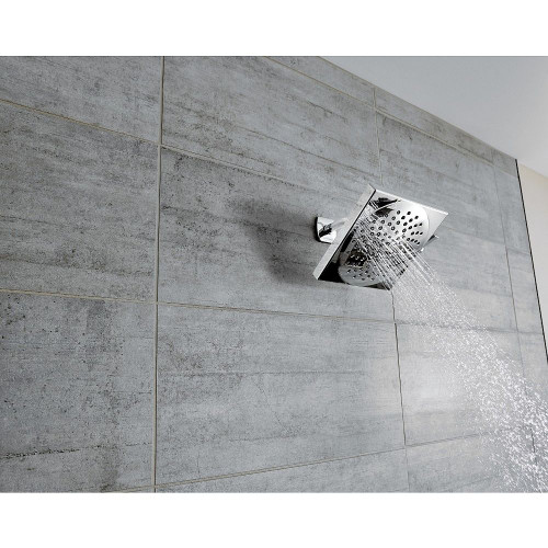 1.75 GPM Two-Function Spray Head Square Eco-Performance Rainshower in Chrome 1.75 GPM Two-Function Spray Head Square Eco-Performance Rainshower in Chrome