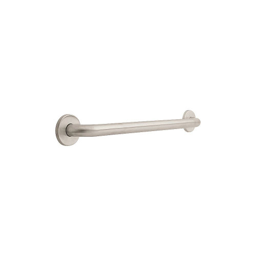 1-1/4in x 24in ADA Grab Bar, Concealed Mounting in Brilliance Stainless
