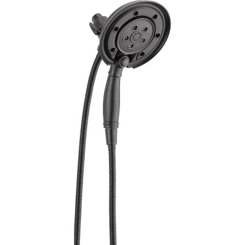 Delta 58471-RB-PK H2Okinetic In2ition 4-Setting Two-in-One Shower in Venetian Bronze Delta 58471-RB-PK H2Okinetic In2ition 4-Setting Two-in-One Shower in Venetian Bronze