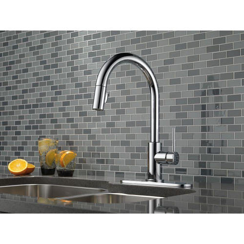 Trinsic Single Handle Pull-Down Kitchen Faucet - Thumbnail 3